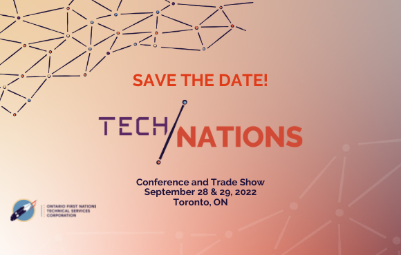 save the date poster for TechNations